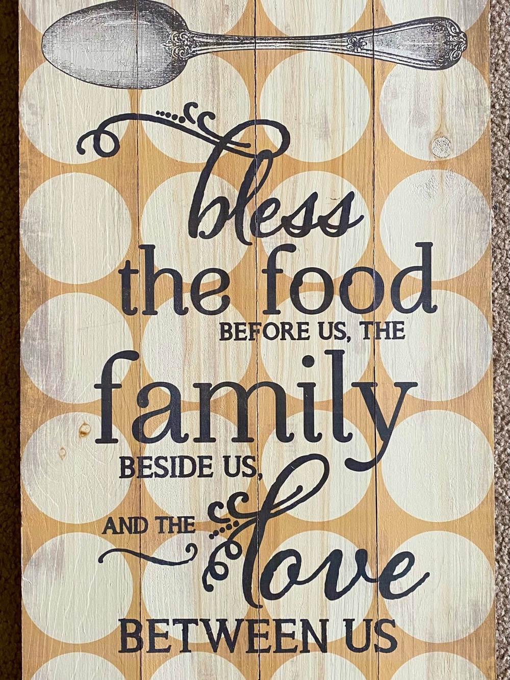 Wall Sign - Home Decor - Picture- Kitchen/Dining Room Wall Decor